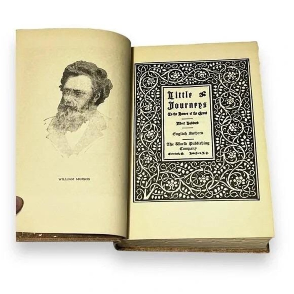 Little Journeys English Authors Vol 5 Elbert Hubbard Vintage Book